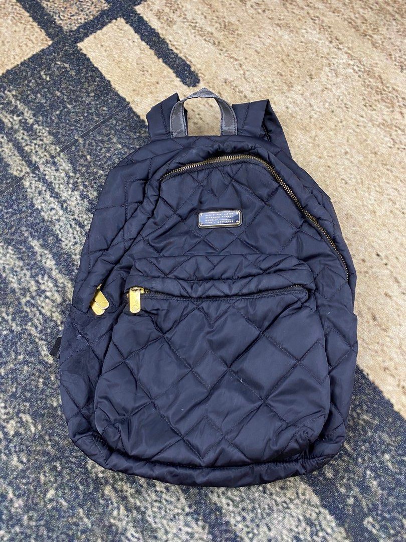 Authentic Marc by Marc Jacobs Quilted Nylon Backpack Women s