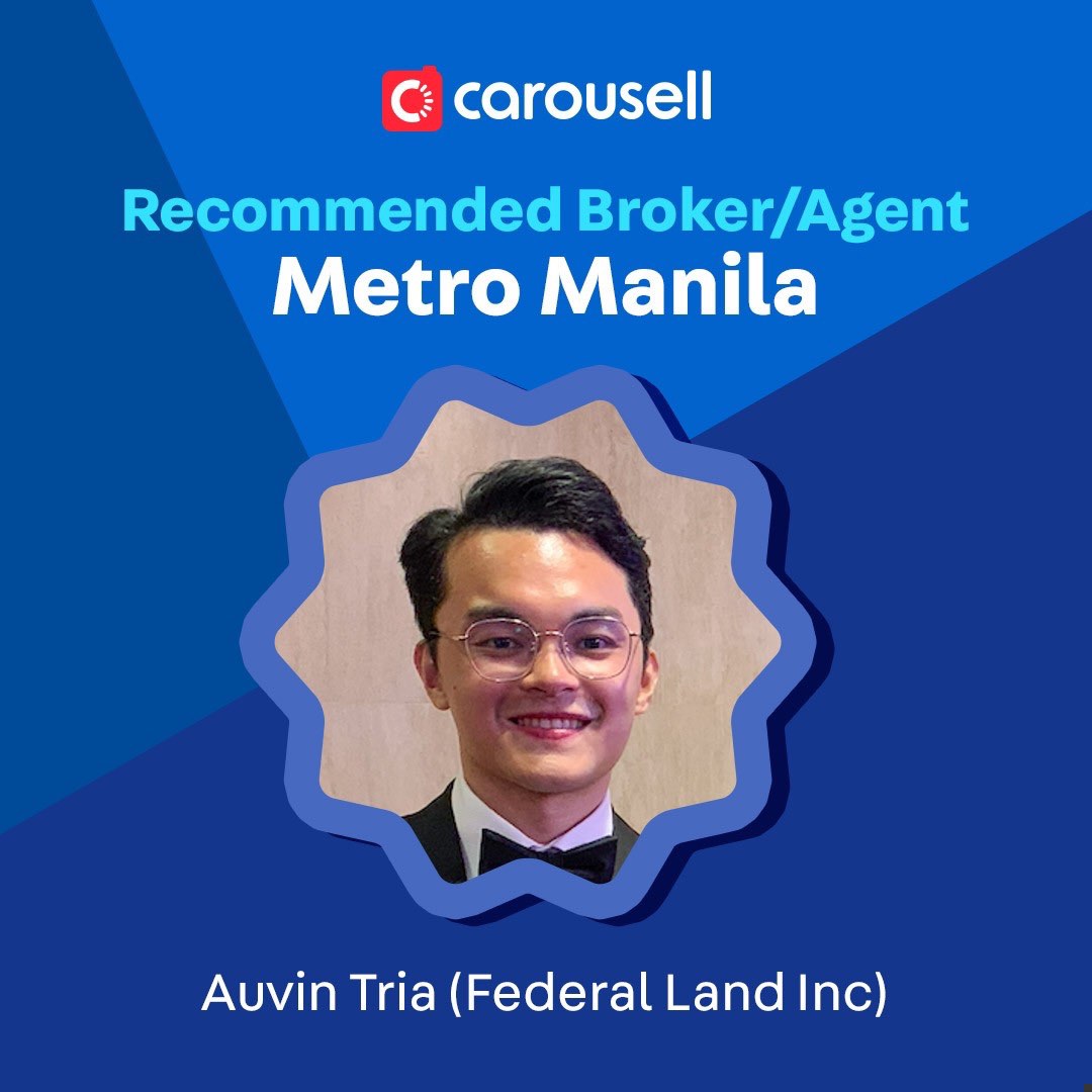 Auvin Tria Your agent in Metro Manila for Federal Land
