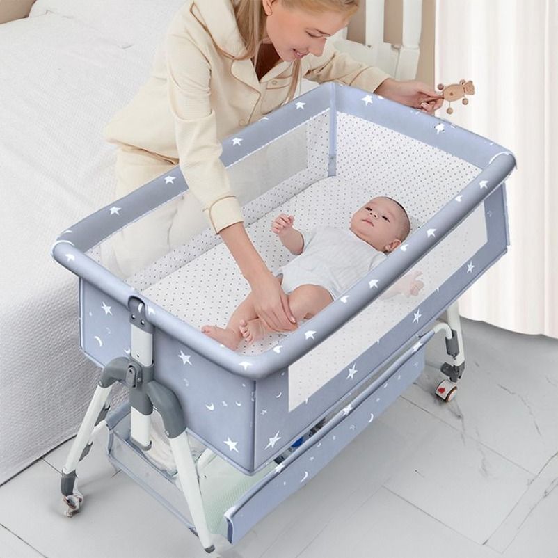Newborn baby travel new arrivals cot