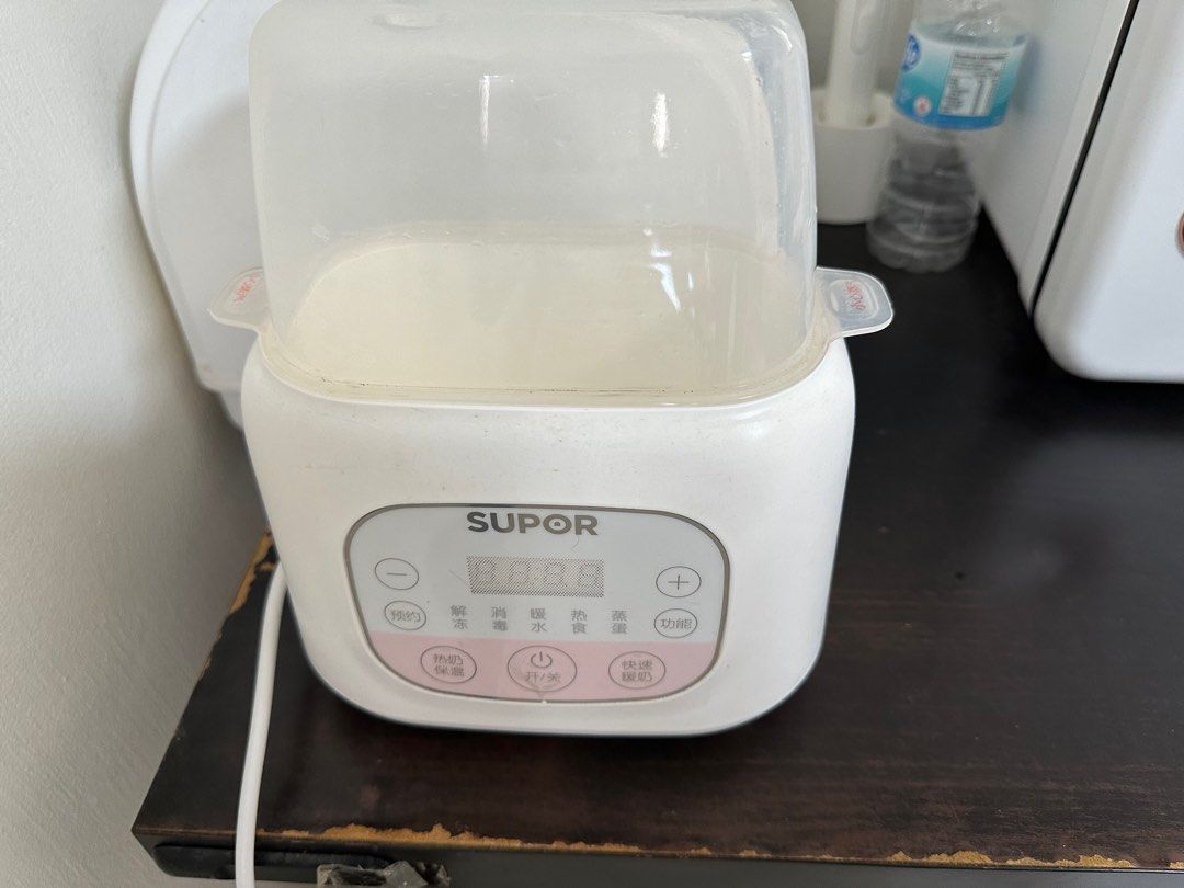 Baby twins double bottle warmer