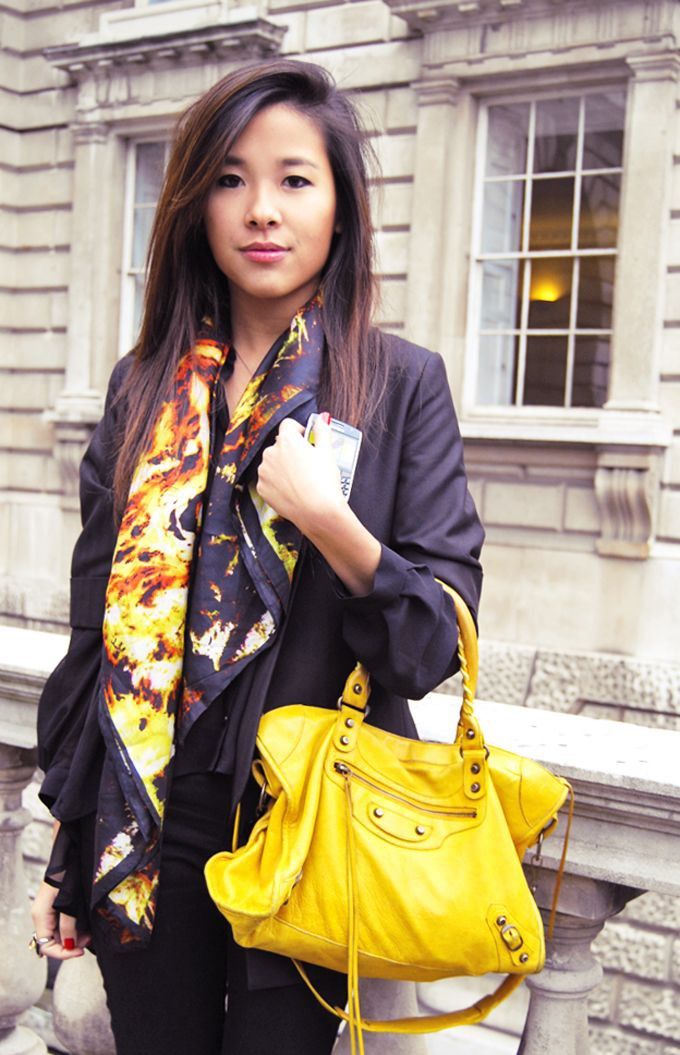 Balenciaga city bag sales yellow