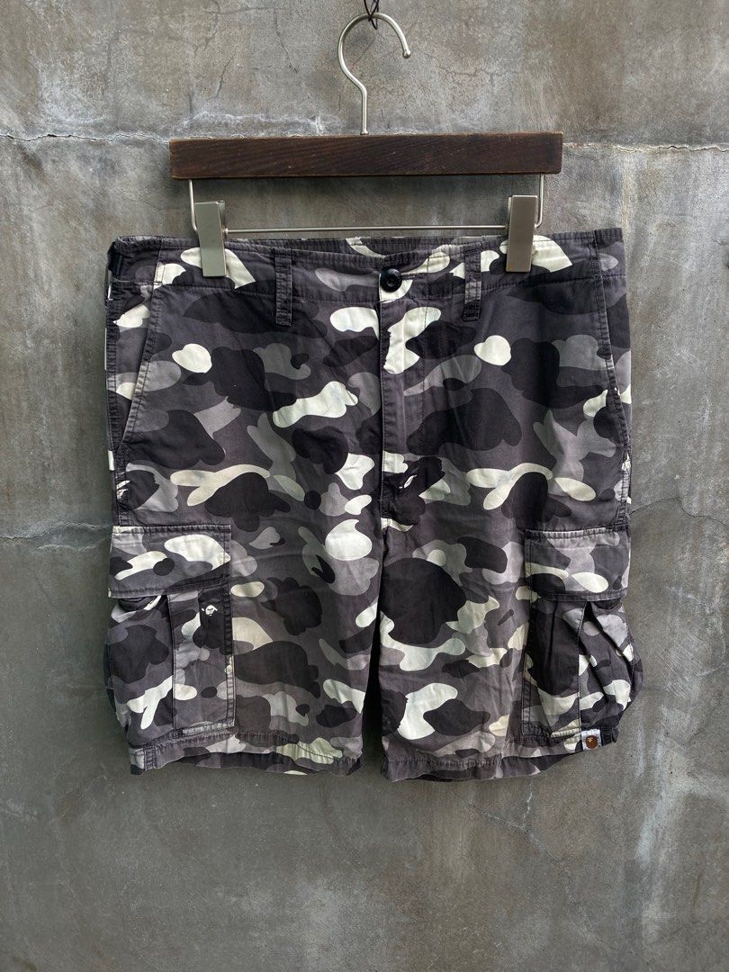 Bape city sale camo shorts