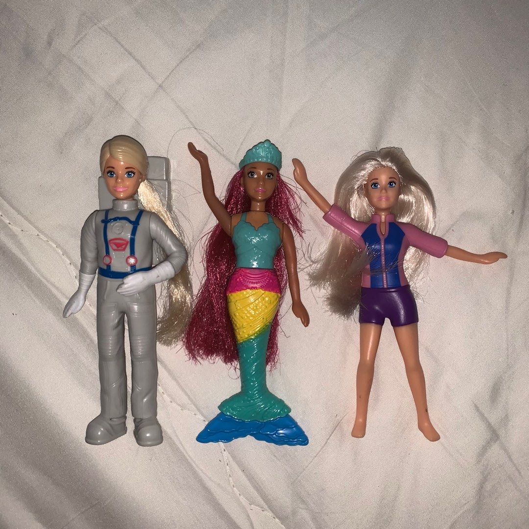 Barbie Happy Meal Toys Hobbies Toys Toys Games on Carousell
