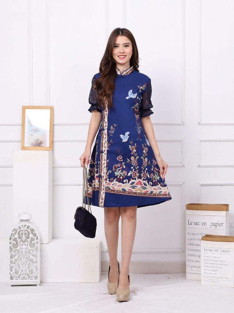 Cheongsam batik new arrivals dress