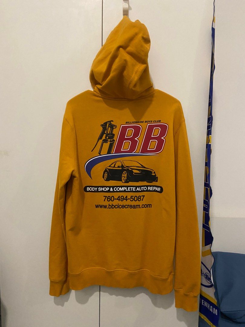 Bbc yellow on sale hoodie