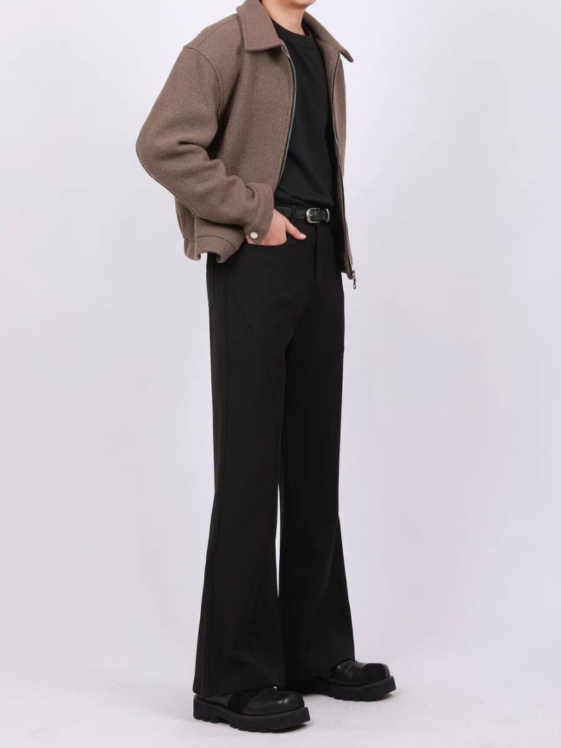 Mens black bell 2025 bottom pants