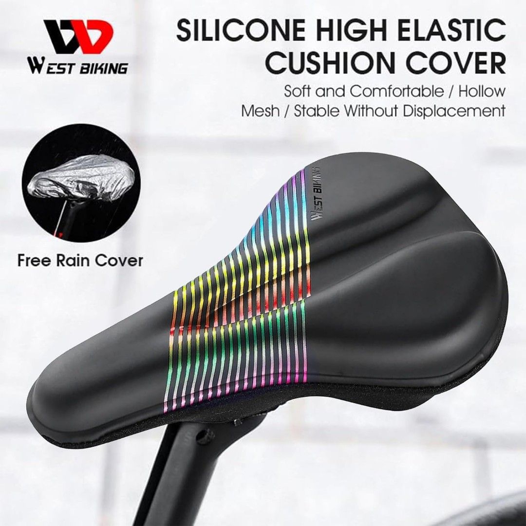 Womens padded sales bike seat cover