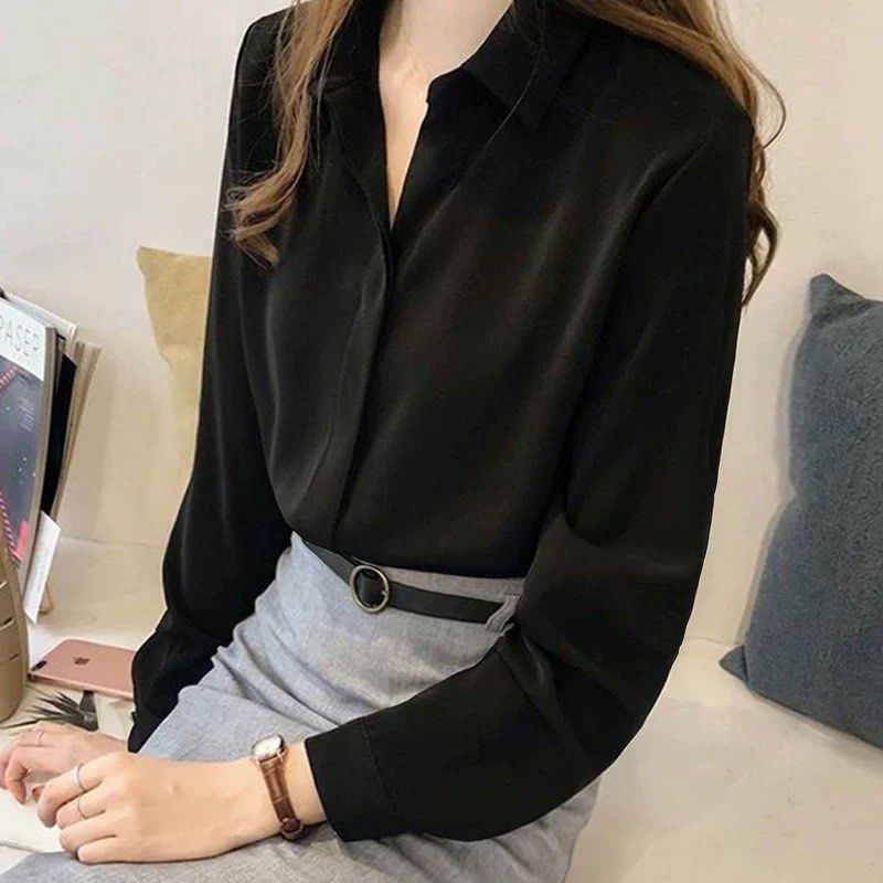 Black long sleeve deals blouse formal