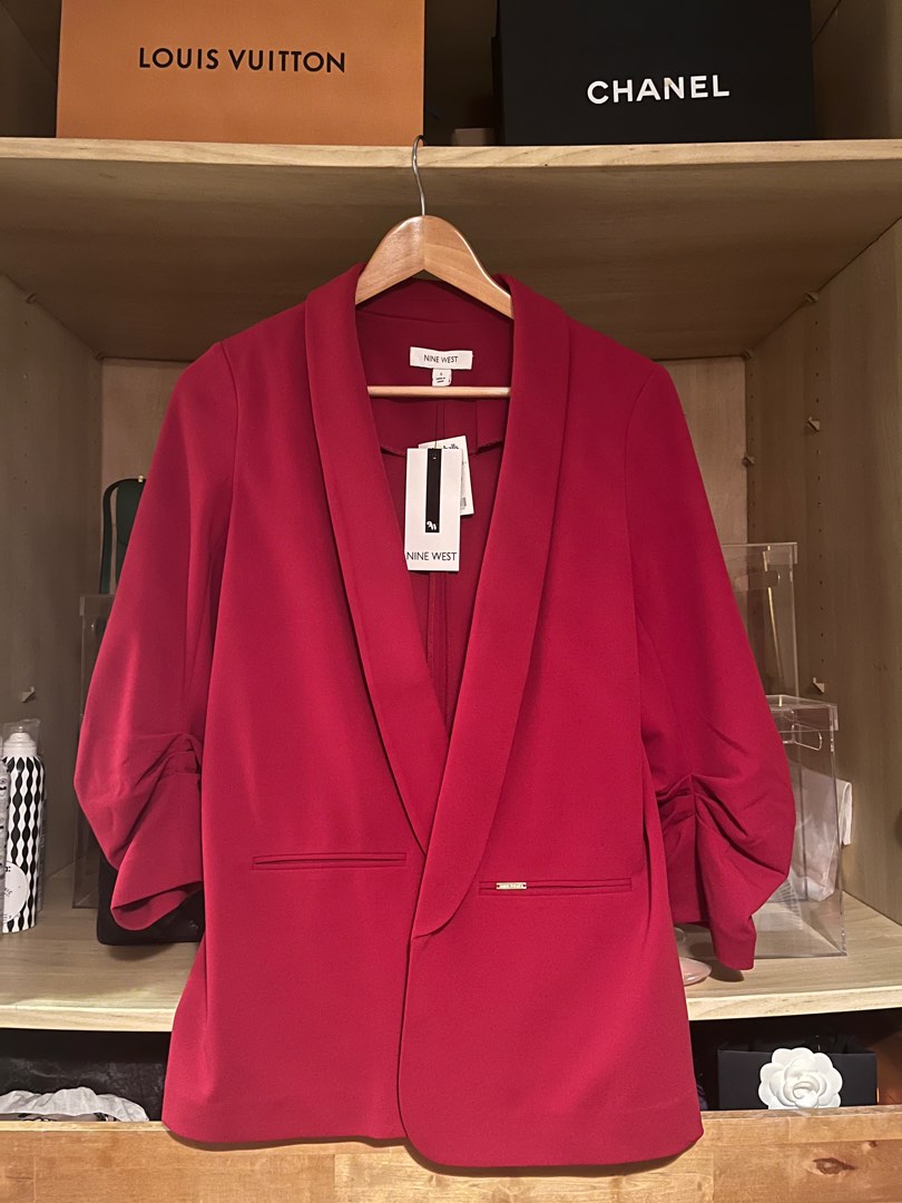 Red blazers sales