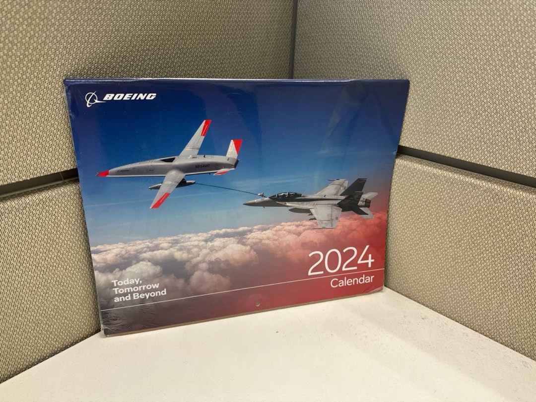 Boeing 2024 Calendar, Hobbies & Toys, Stationery & Craft, Other