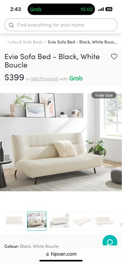 Hipvan sofa shop bed
