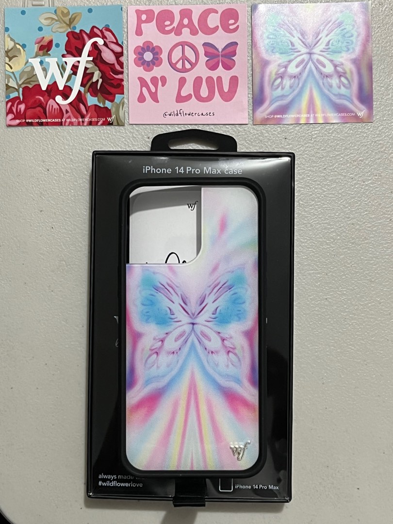 brand new wildflower case iphone 14 pro max manifest butterfly, Mobile