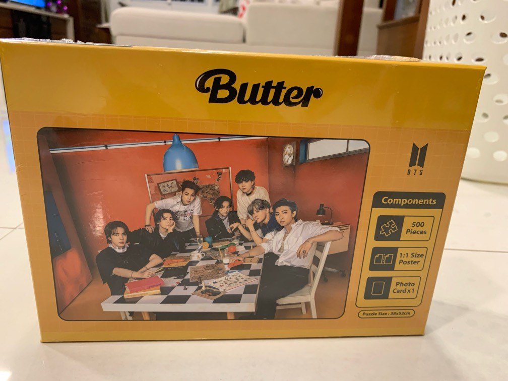 BTS Jigsaw Puzzle Butter, Hobbies & Toys, Memorabilia & Collectibles, K