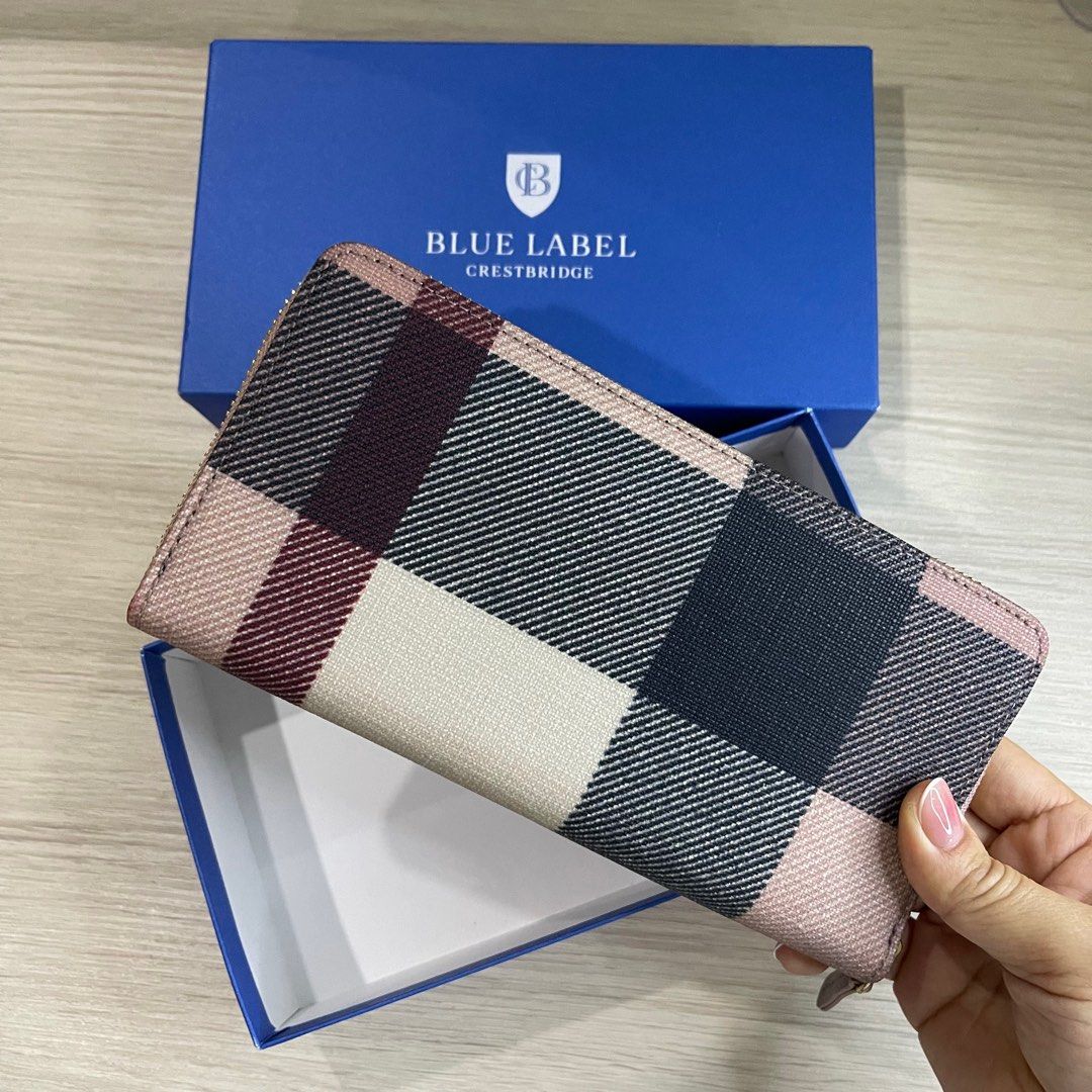 Burberry Crestbridge Blue Label Long Wallet