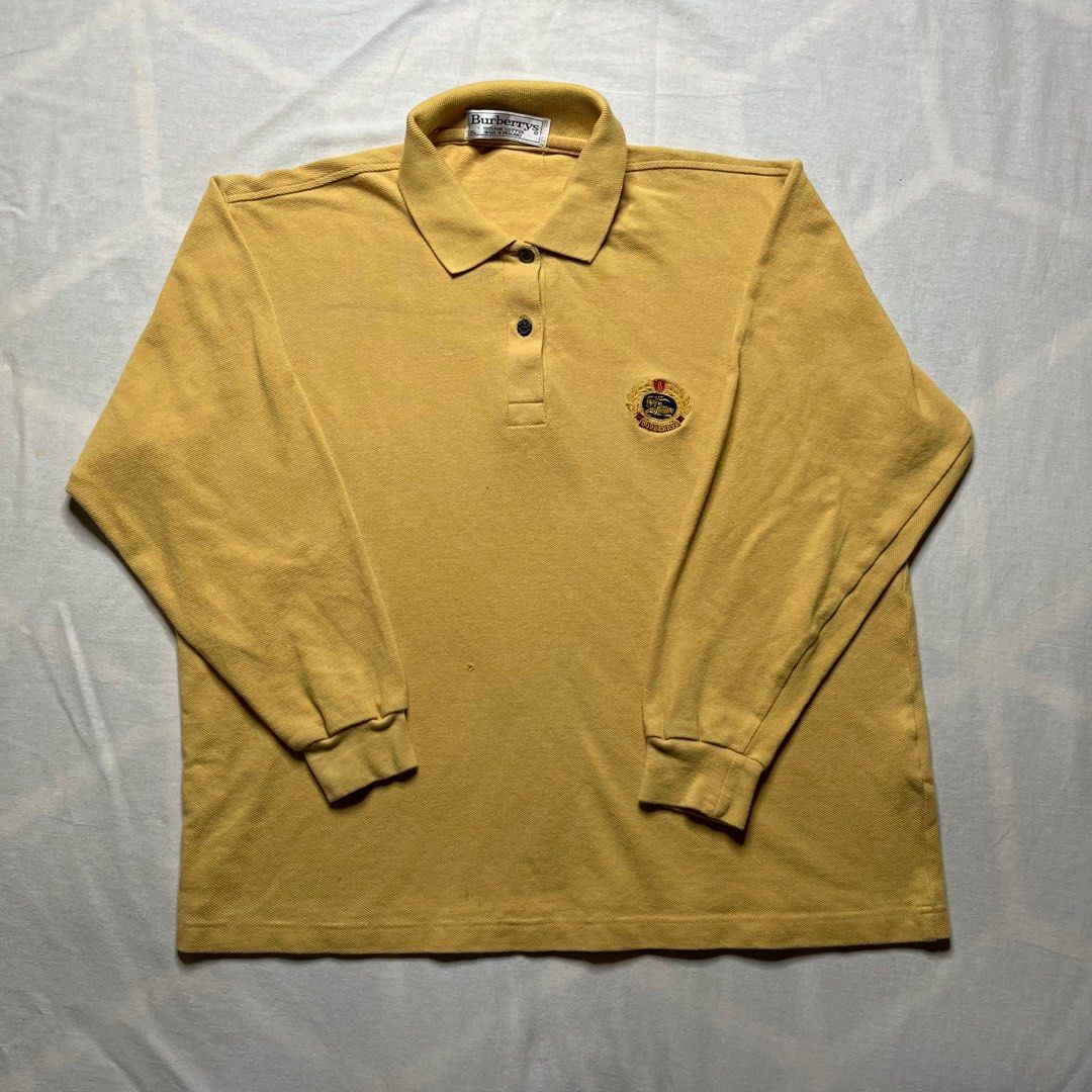 Burberry hotsell polo yellow