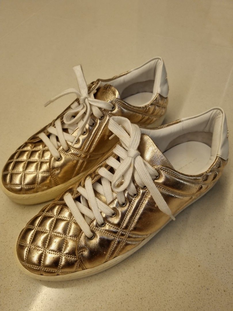 Burberry sneakers womens gold store