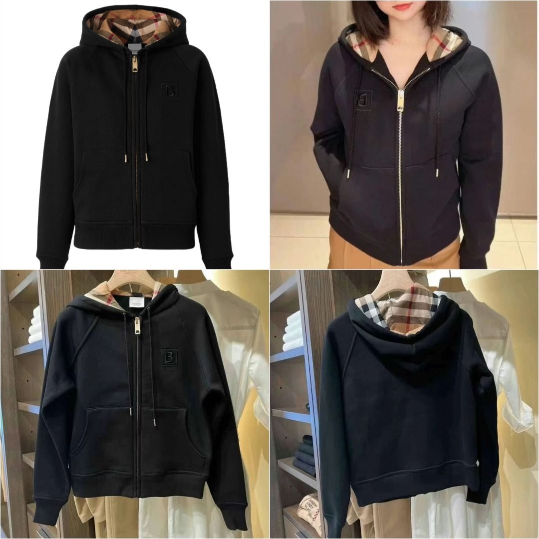 Burberry Women s Zip Hoodie Size S