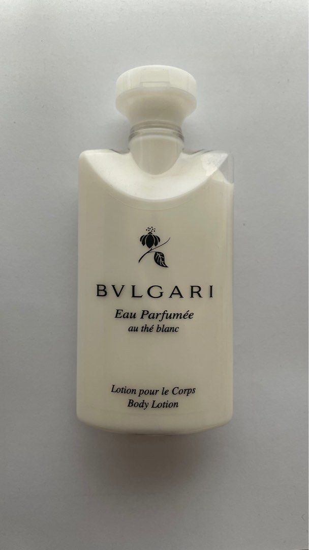 Bvlgari eau parfumée au thé blanc body lotion sales