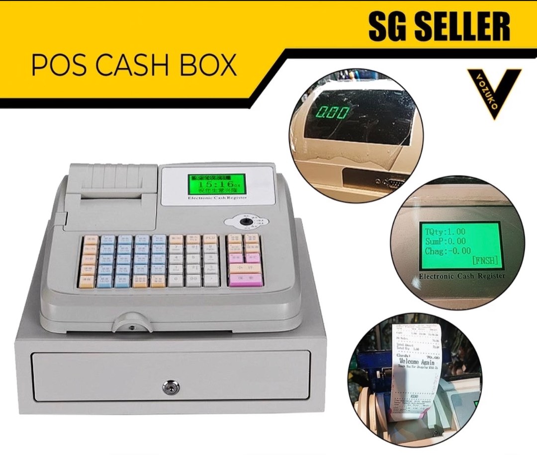 Cash register, Computers & Tech, Printers, Scanners & Copiers on Carousell