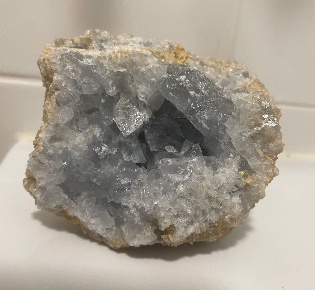 Celestite jewelry top
