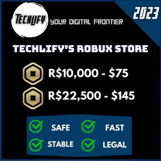 Roblox Top-Ups @ P109.00 » Cheapest Price Today!