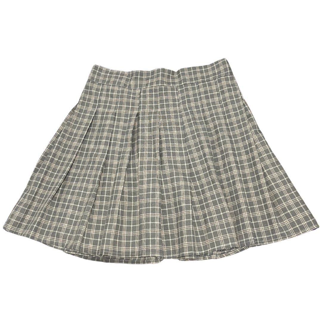 Plus size plaid outlet skirt xl