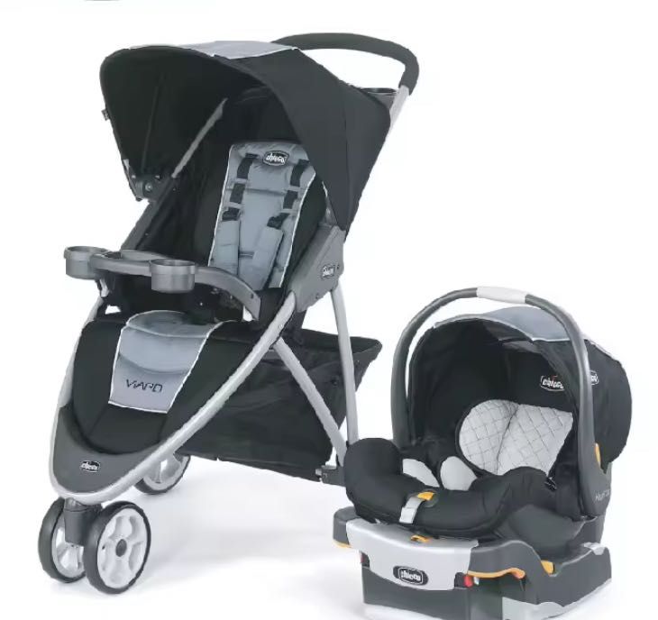 Chicco Viaro Travel System Car Seat Babies Kids Going Out