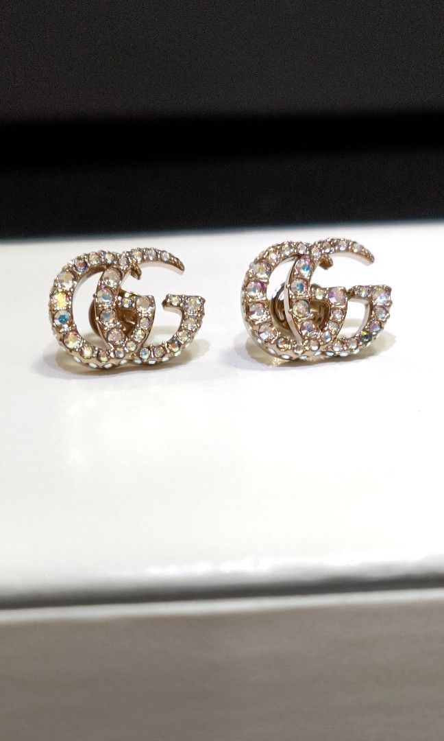 Sale Authentic GUCCI GG embellished earrings