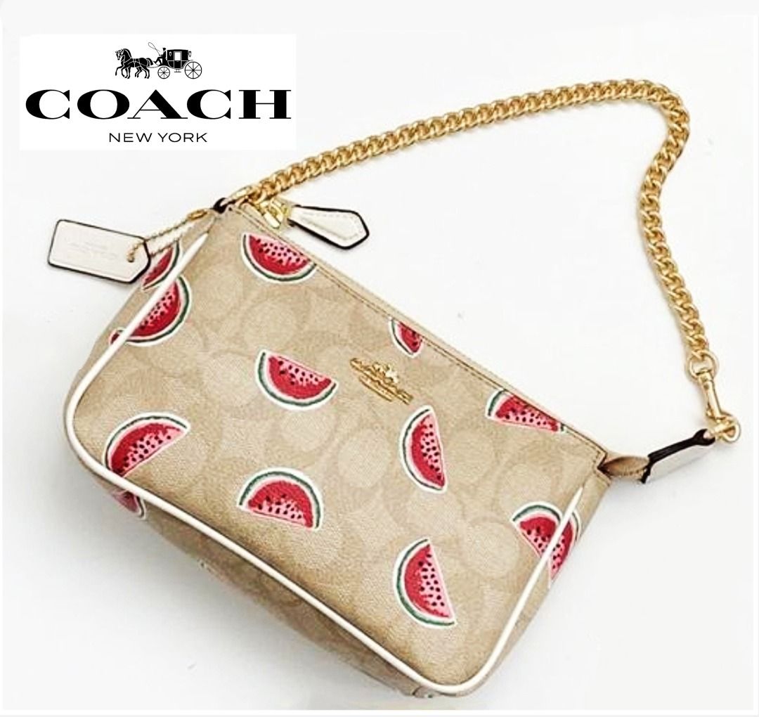 Coach watermelon crossbody top