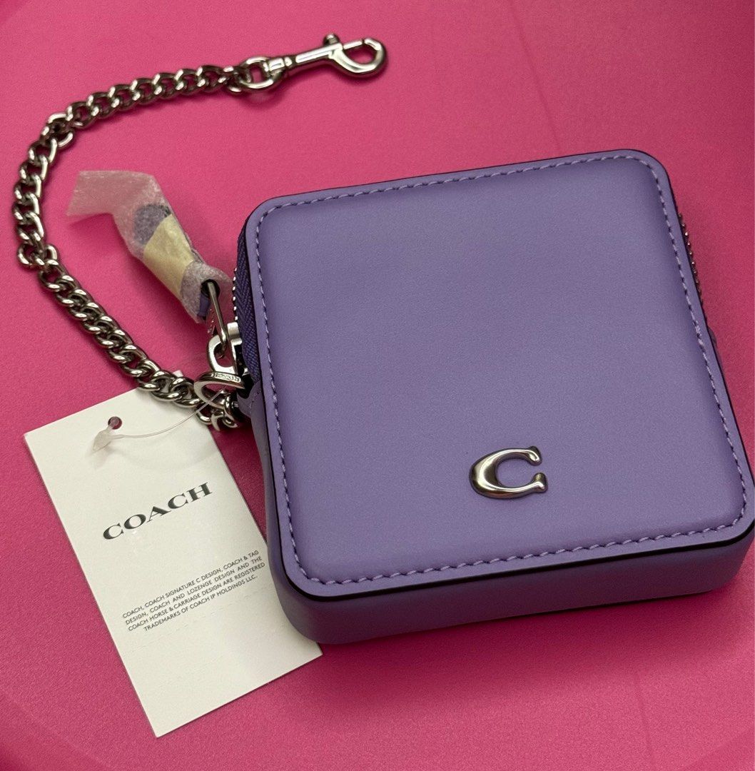 Coach chain wristlet sales