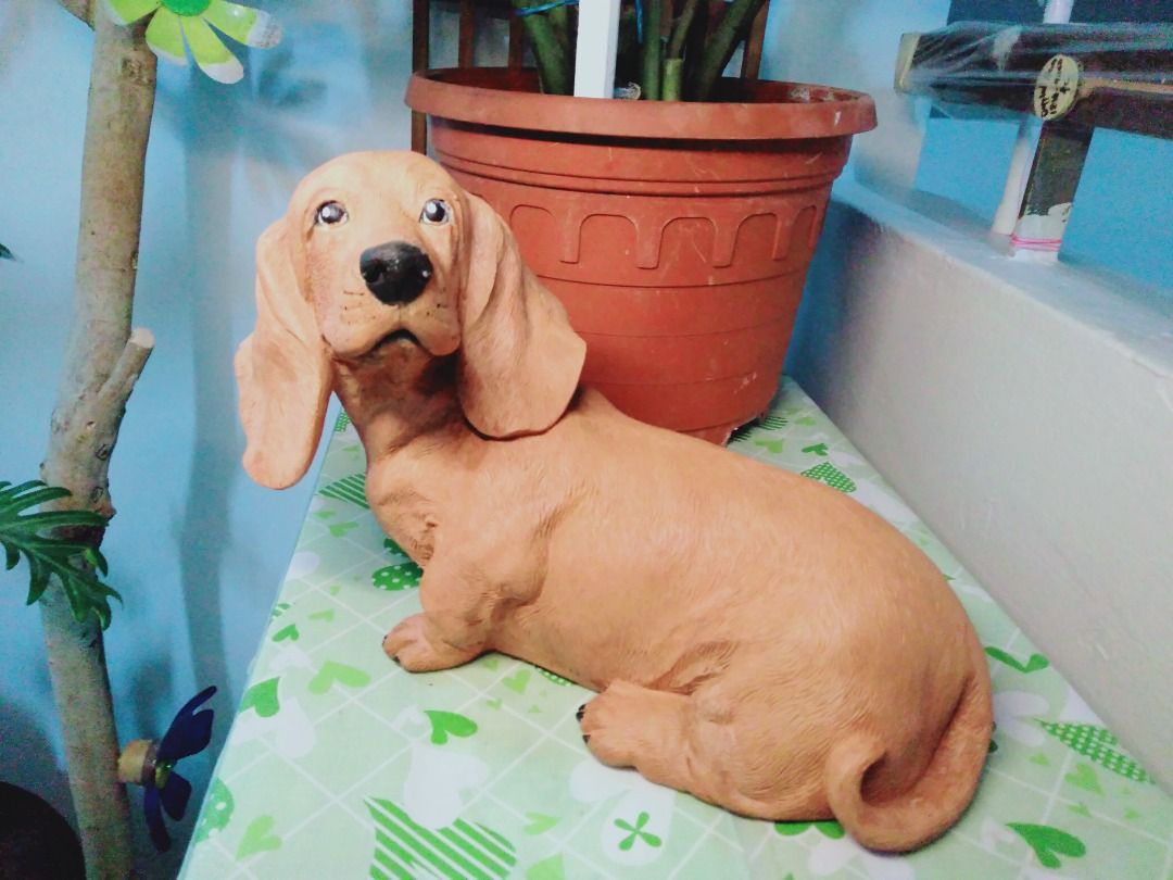COCKER SPANIEL FIGURINE RESIN STATUE Furniture Home Living Home Decor Other Home Decor on Carousell