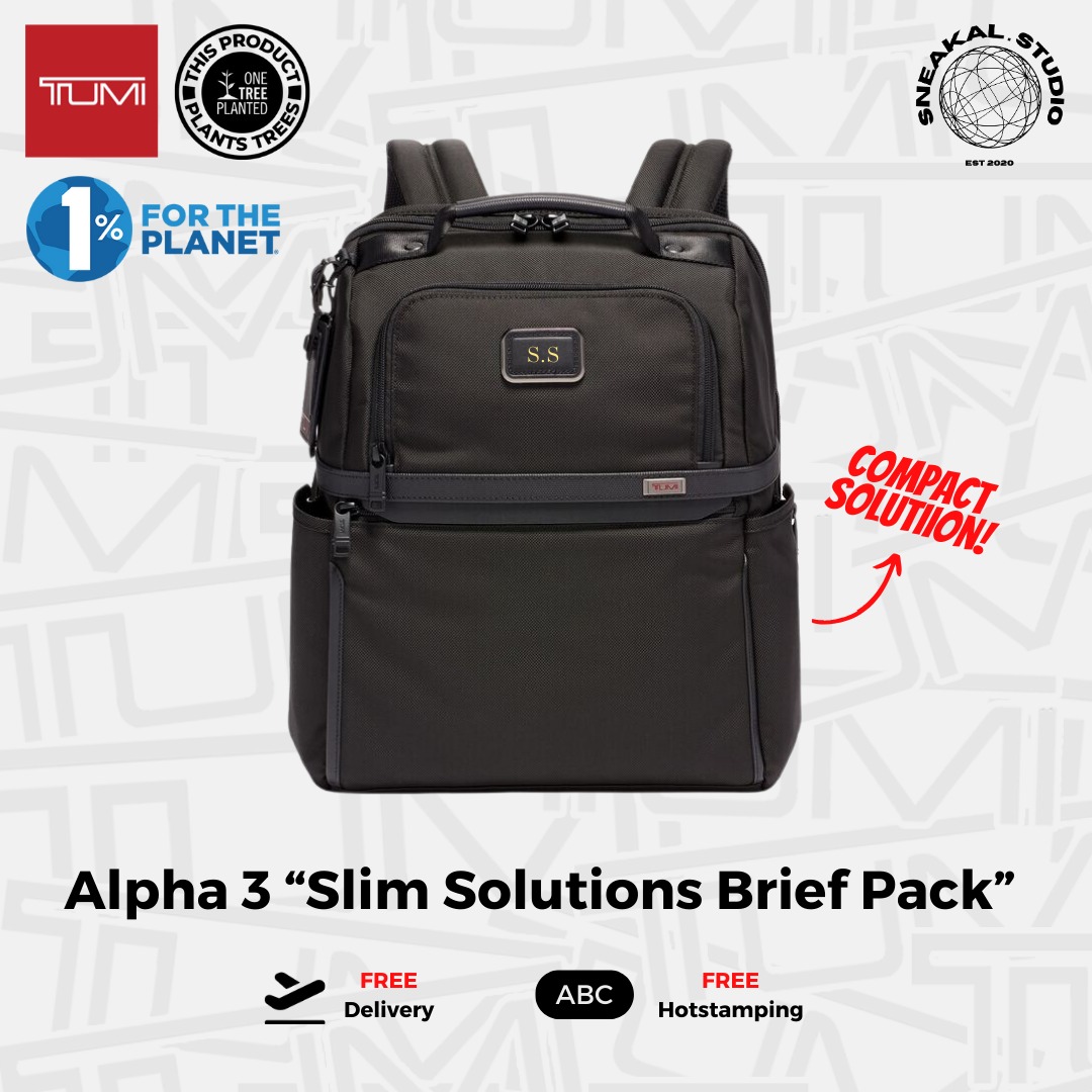 COMPACT SOLUTION TUMI Alpha Slim Solutions Brief Pack