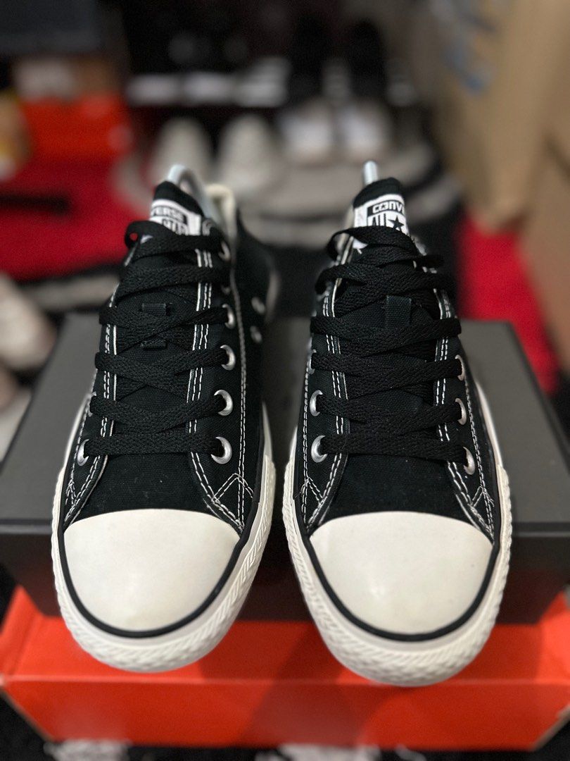 Black converse 7.5 discount
