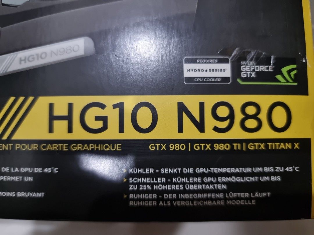 Corsair HG10 N980 Computers Tech Parts Accessories Computer Parts on Carousell