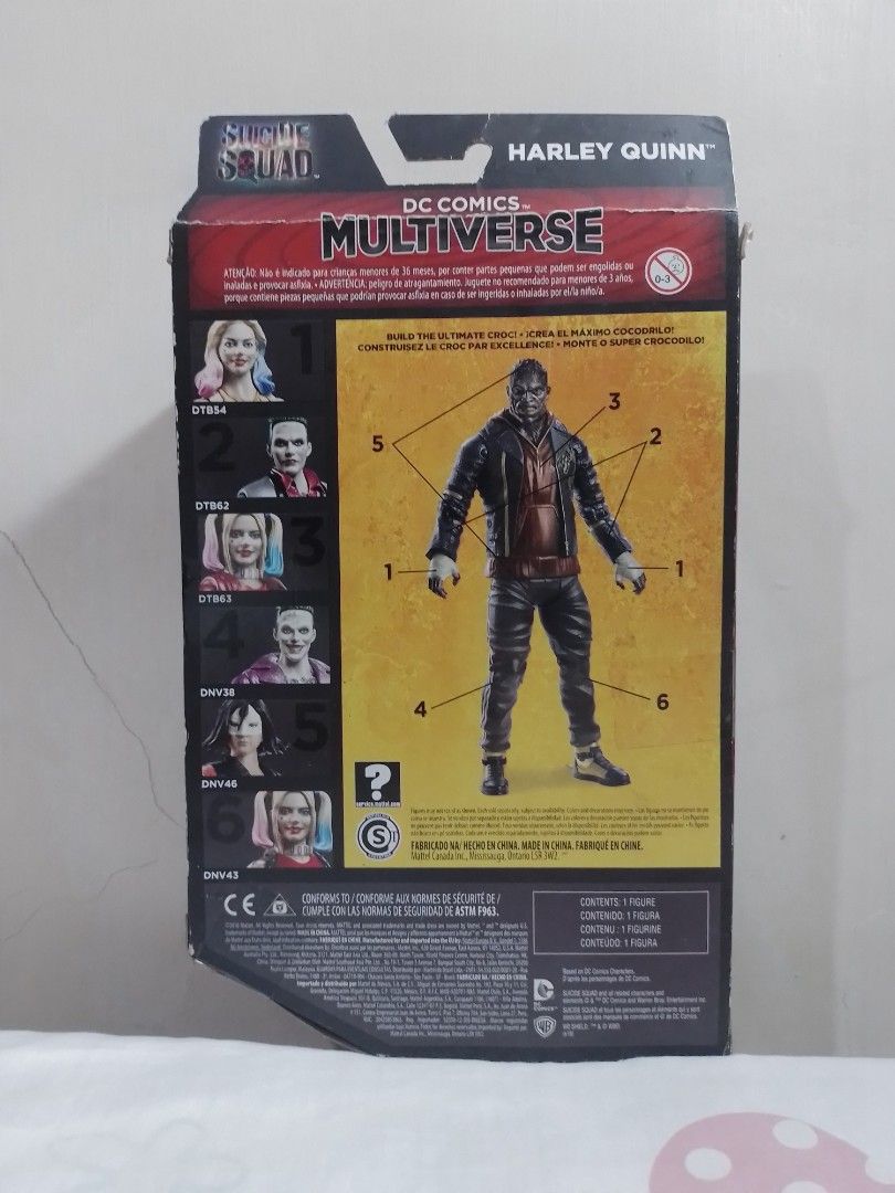DC Comic Multiverse Suicide Squad Harley Quinn (Category: Figurines & Statues) located in Taguig. Submitted by mspink18 (Listing ID 1270710883, Image 2). Description: NOW P800 FROM P1,200 MISB RFS: Quitting Payment through Gcash or Remittance Shipping via Lalamove or J&T.