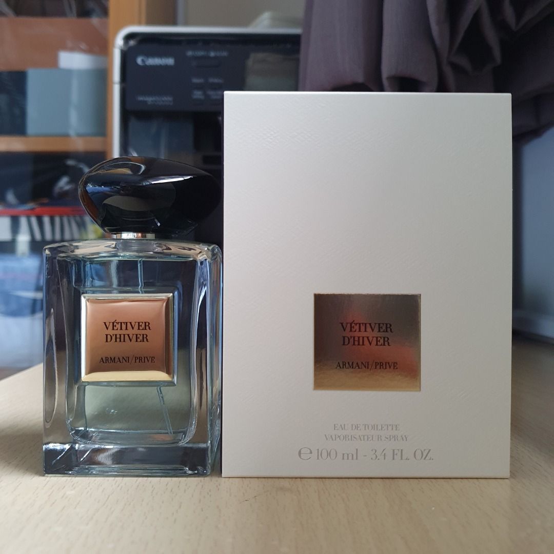 Decant Giorgio Armani Vetiver d Hiver Armani Prive Les Eaux