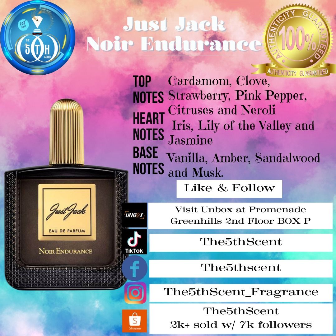 Noir endurance just jack shop