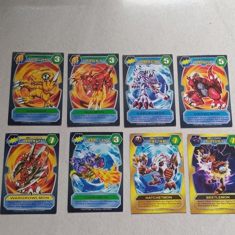 Digimon D-tector card game, Toys & Collectibles, Permainan Papan & Kartu di  Carousell