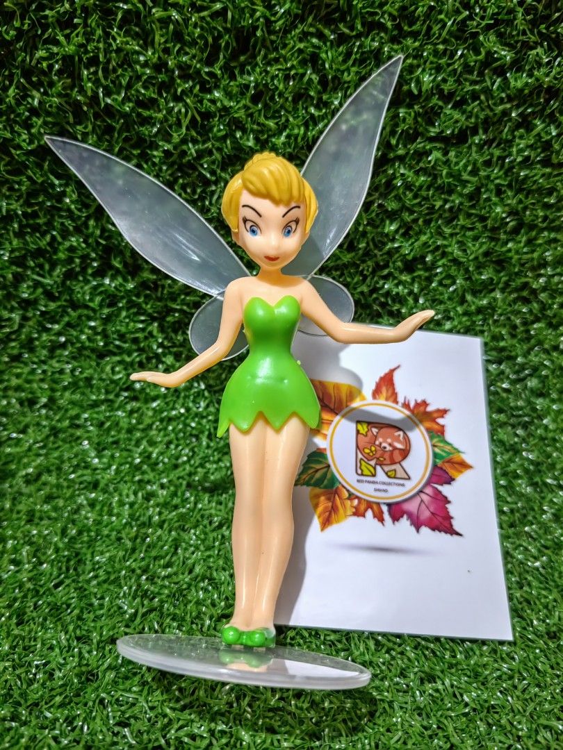 Disney Fairy Tinkerbell Figure (Category: Figurines & Statues) located in Davao. Submitted by redpandacollections (Listing ID 1270742960, Image 1). Description: Disney Fairy Tinkerbell Figure Authentic From Japan in Good Condition and Quality as is in the picture provided Size 4 inches tall Assembled type.