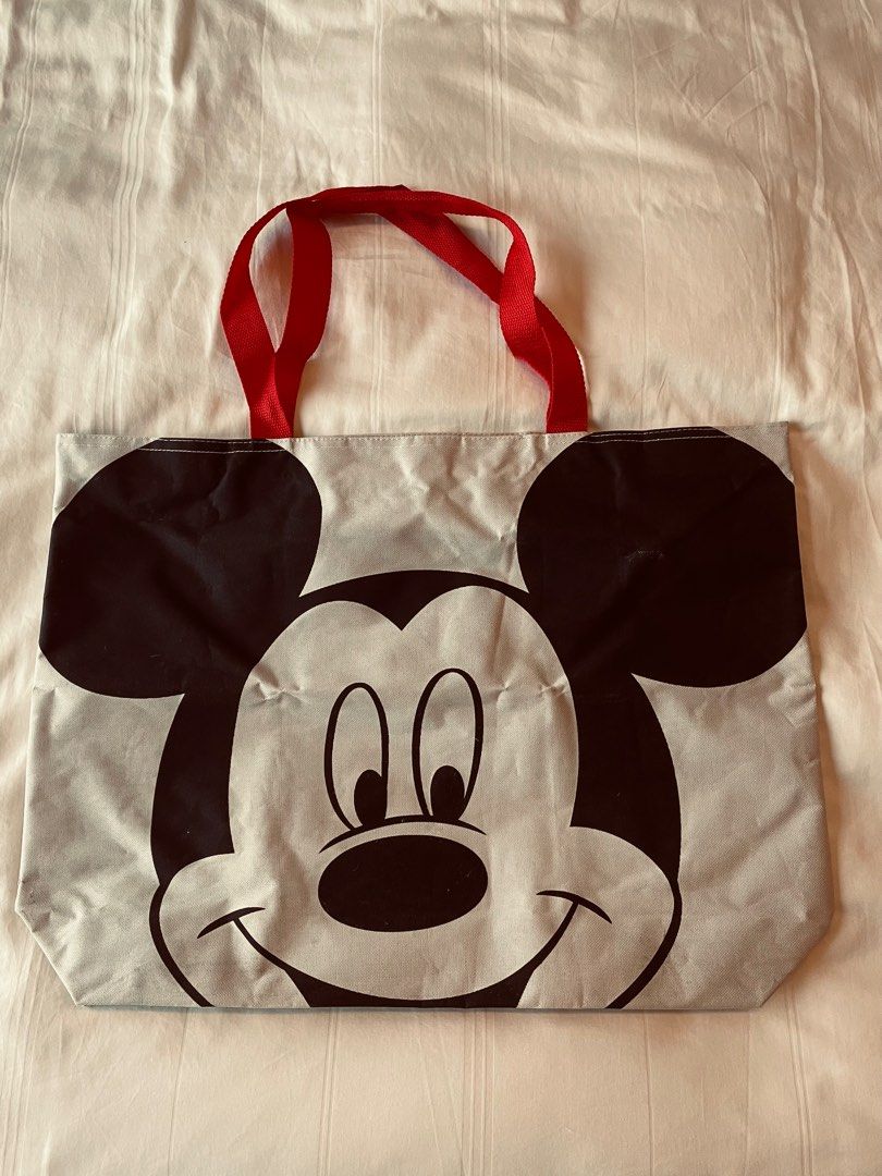 Mickey mouse clearance canvas tote bag