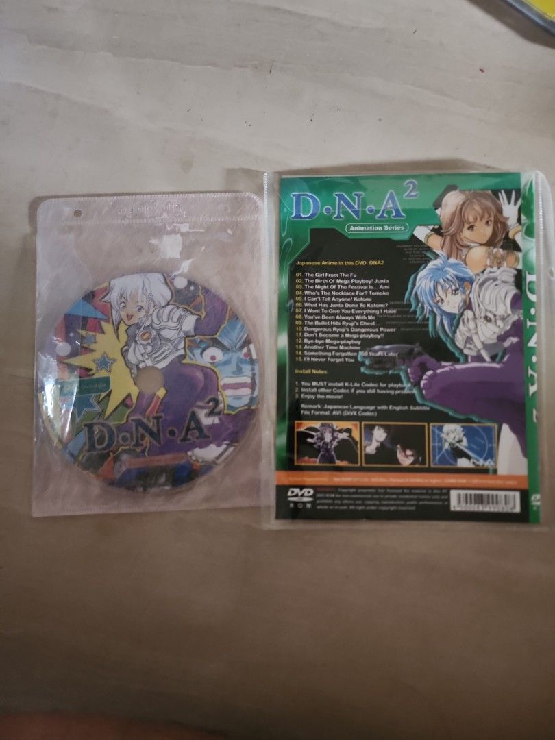 D.N.A 2 anime dvd