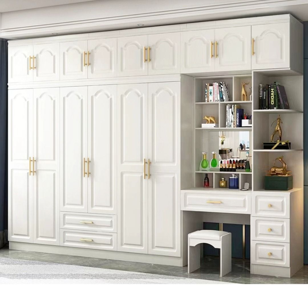 Multi wood sales bedroom cupboards