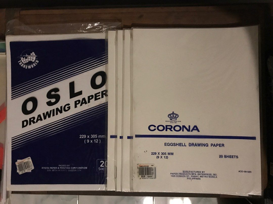 Eggshell Drawing Paper (Category: Craft Supplies & Tools) located in Las Pinas. Submitted by gnptron (Listing ID 1270779695, Image 1). Description: 2 brand new packs of corona eggshell drawing paper. 2 opened packs of corona eggshell paper. 1 opened pack of oslo drawing paper. This is a virtual garage sale. I’m decluttering.