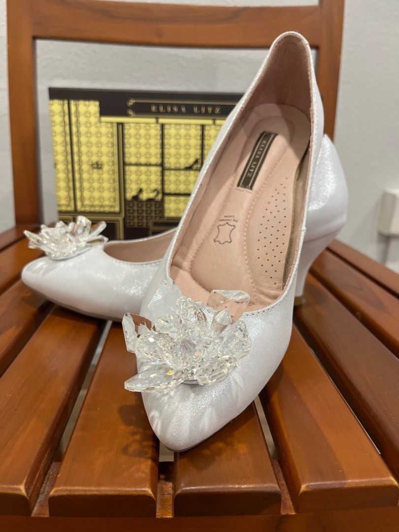 Wedding pump shoes clearance