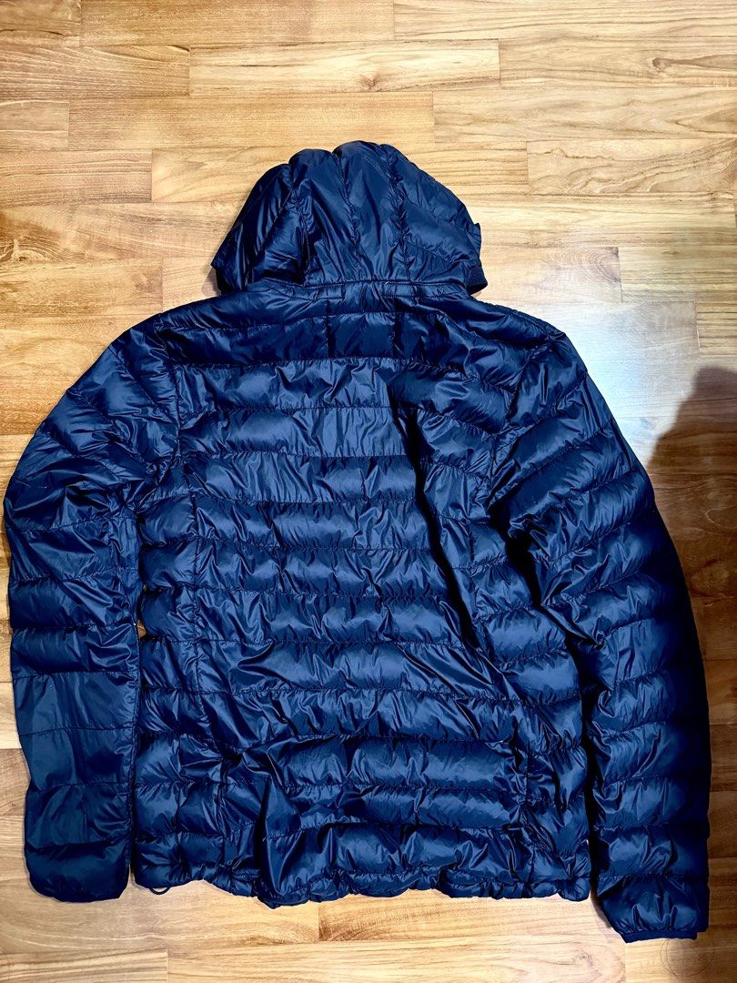 Down feather sales coat mens