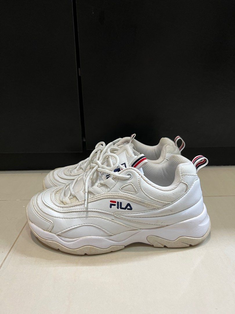 fila ray disruptor women s sneakers