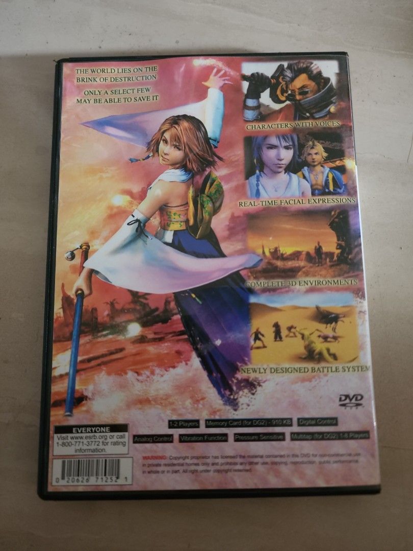 Final fantasy x PC game, Video Gaming, Video Games, Others on Carousell