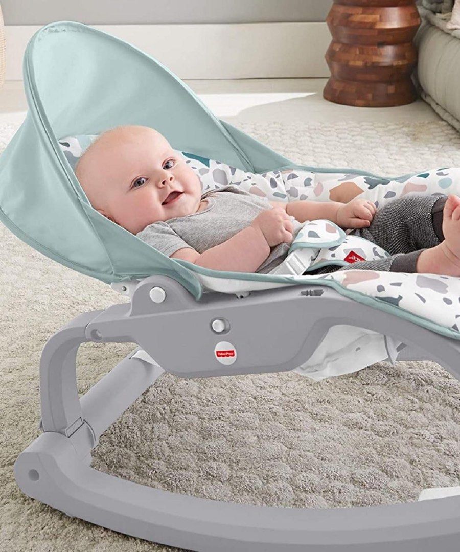 Fisher Price Deluxe Infant to Toddler Rocker, Babies & Kids, Baby ...