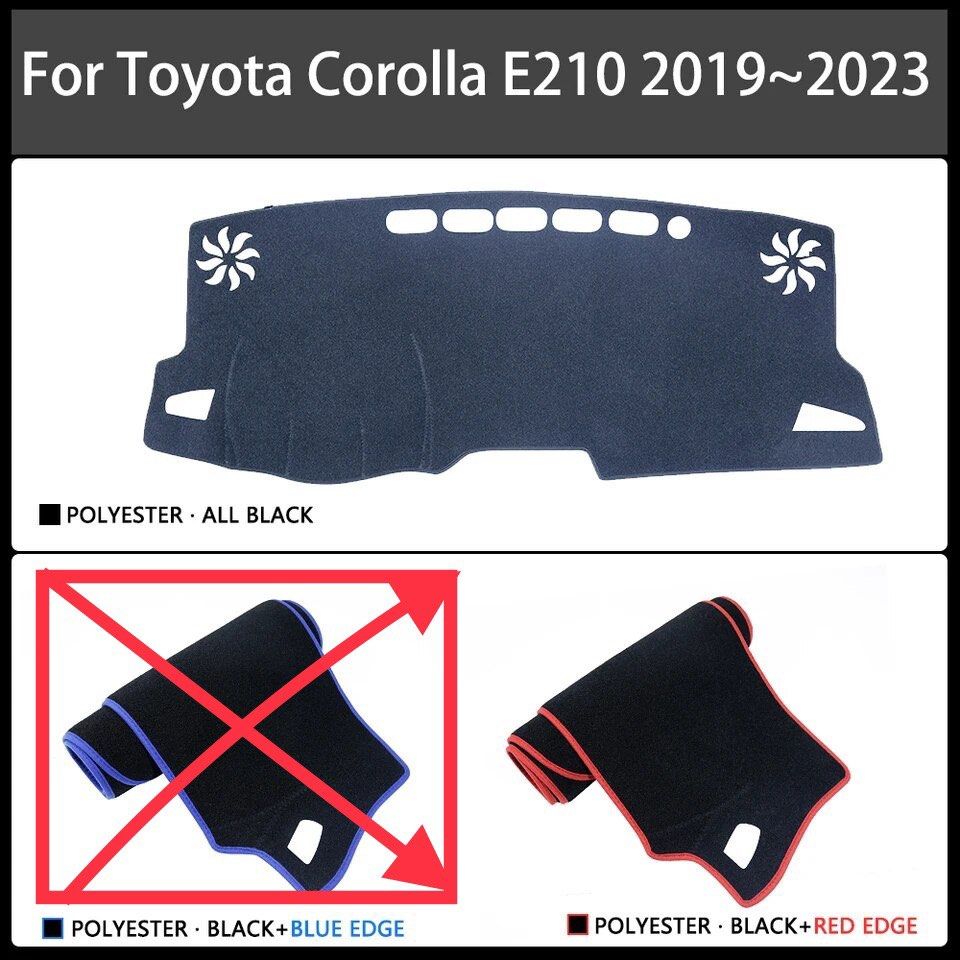 Right handed For Toyota Corolla E210 210 2019 2020 2021 2022 2023 Car  Dashboard Dash Mat Cover Anti-slip Sun Shade Pad Interior Accessories, Car  Accessories, Accessories on Carousell