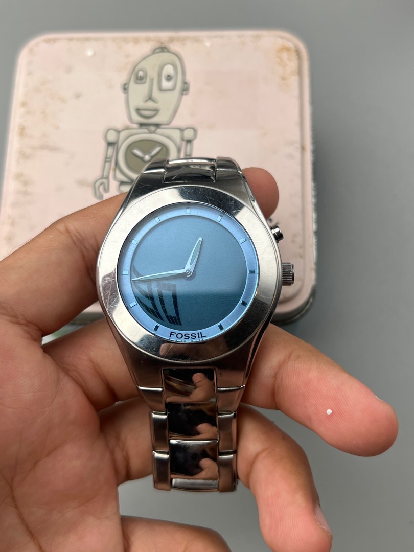 Fossil big 2025 tic robot watch